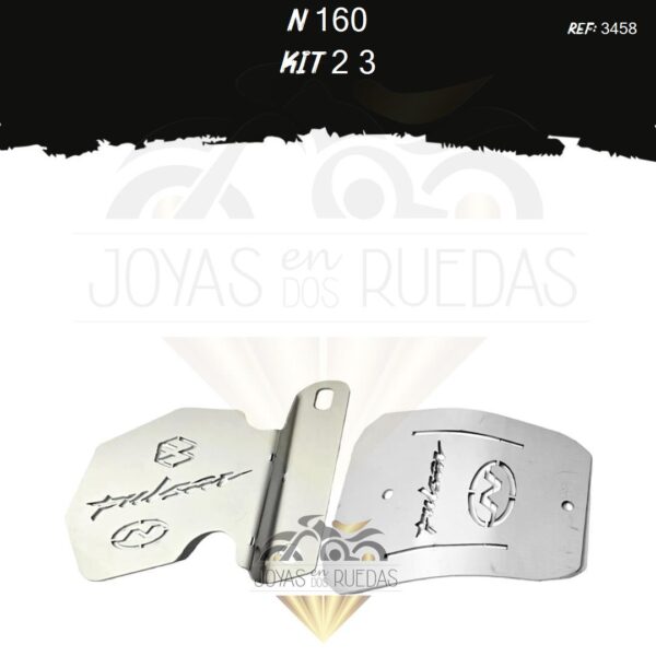 N 160 kit mordaza lujo guardabarro