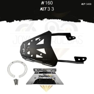 N 160 kit monoshock lujo tapa tanque parrilla
