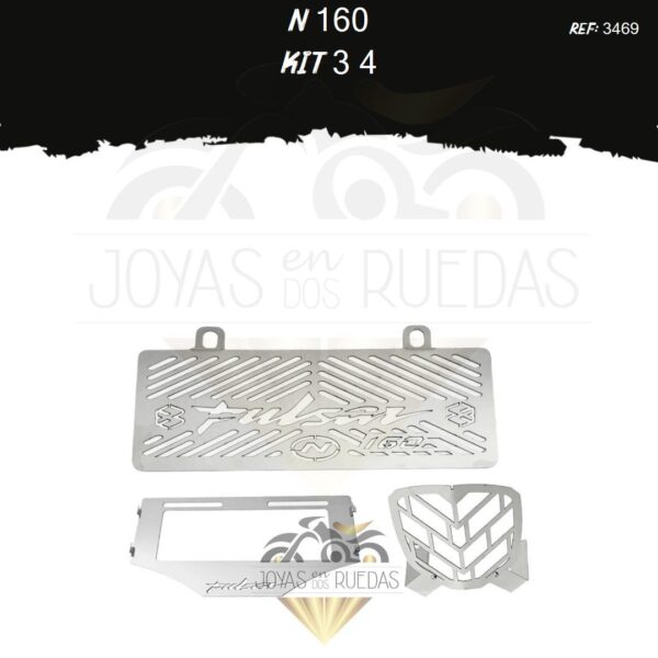 N 160 kit protector farola protector radiador