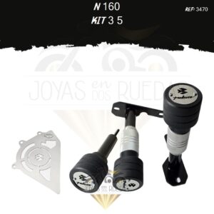 N 160 kit slider exosto sliders protector piñon