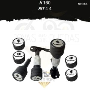 N 160 kit slider exosto Spools Sliders eje sliders