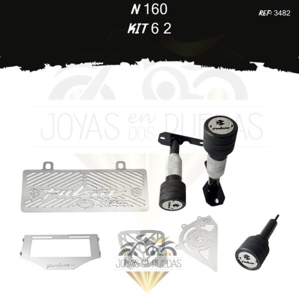 N 160 kit slider exosto sliders protector piñon