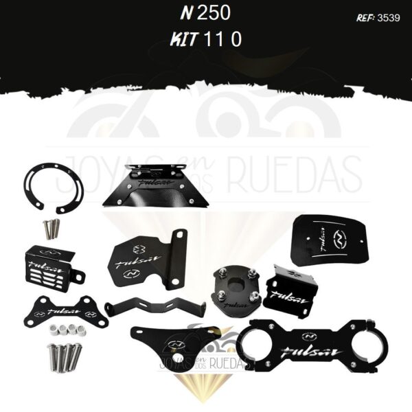 N 250 kit base exploradoras barra estabilizadora