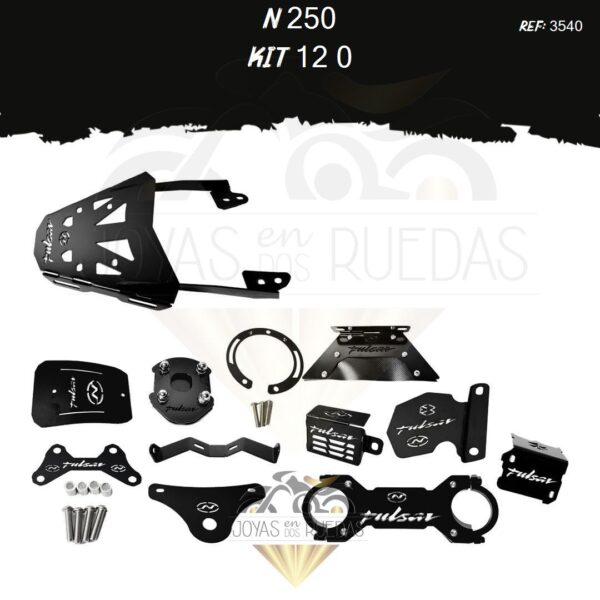 N 250 kit parrilla monoshock base exploradoras