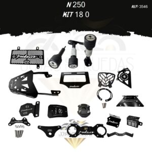 N 250 kit protector bomba trasera acutrax T mordaza
