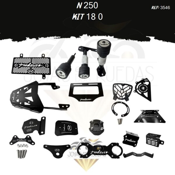 N 250 kit protector bomba trasera acutrax T mordaza