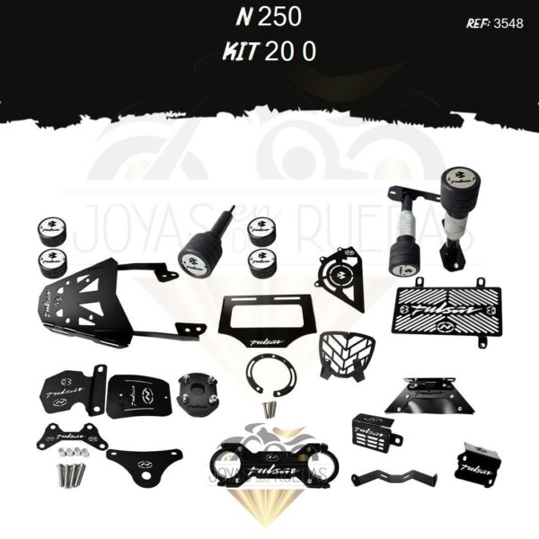 N 250 kit acutrax T mordaza lujo tapa tanque
