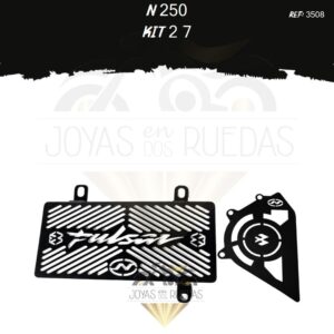 N 250 kit protector piñon protector radiador