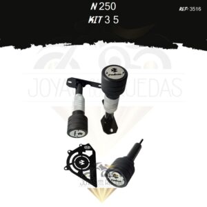 N 250 kit protector piñon slider exosto sliders