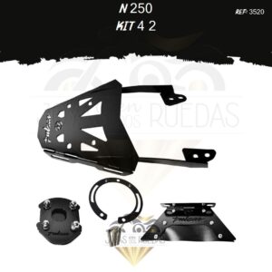 N 250 kit lujo pata gato monoshock lujo tapa tanque