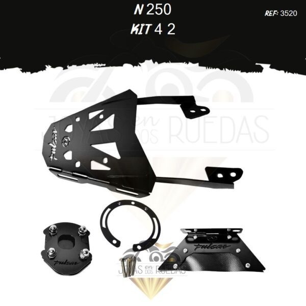 N 250 kit lujo pata gato monoshock lujo tapa tanque