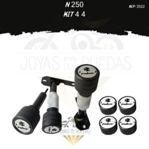 N 250 kit slider exosto sliders Spools Sliders eje