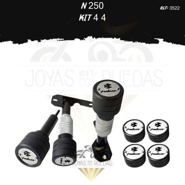 N 250 kit slider exosto sliders Spools Sliders eje