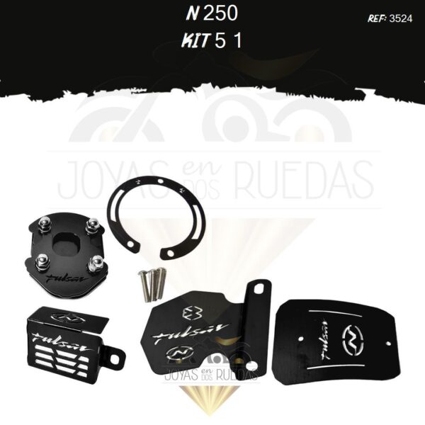 N 250 kit mordaza protector bomba trasera