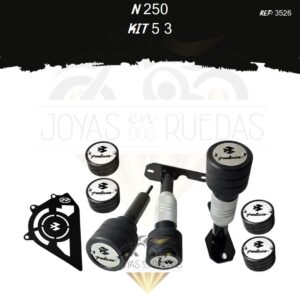 N 250 kit sliders slider exosto protector piñon