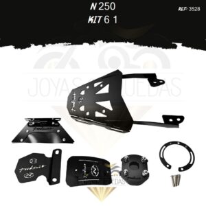 N 250 kit mordaza lujo tapa tanque lujo guardabarro