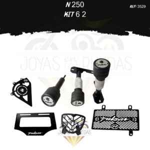 N 250 kit protector piñon slider exosto sliders