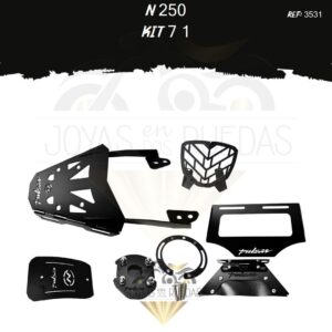 N 250 kit lujo tapa tanque lujo pata gato