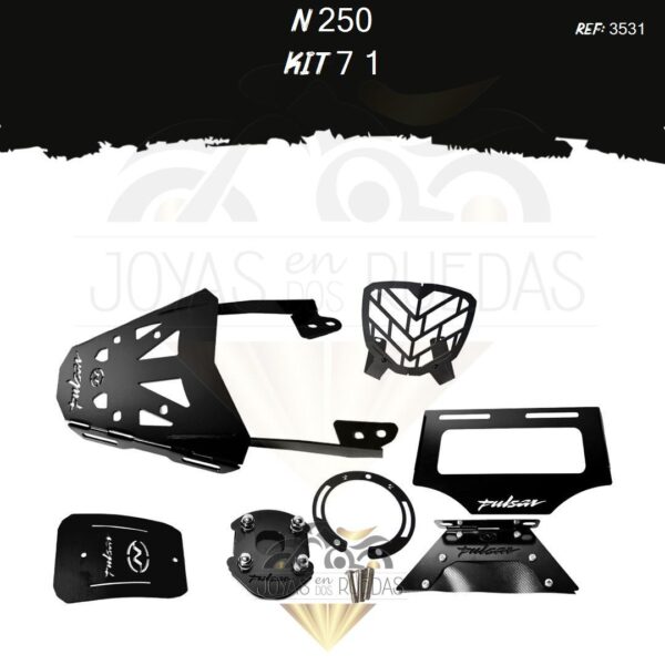 N 250 kit lujo tapa tanque lujo pata gato