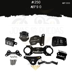 N 250 kit lujo guardabarro protector bomba delantera