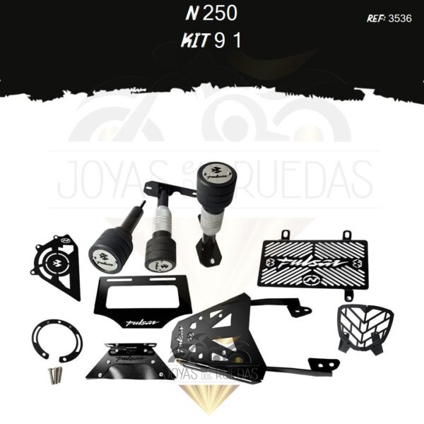 N 250 kit protector piñon slider exosto monoshock