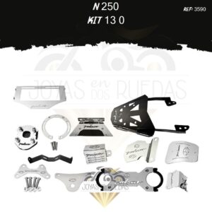N 250 kit antimartilleo N parrilla monoshock