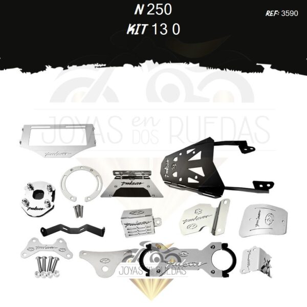N 250 kit antimartilleo N parrilla monoshock