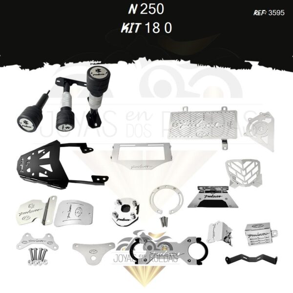 N 250 kit protector bomba trasera acutrax T mordaza
