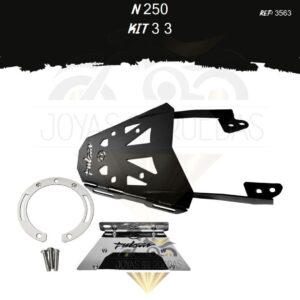 N 250 kit monoshock parrilla lujo tapa tanque
