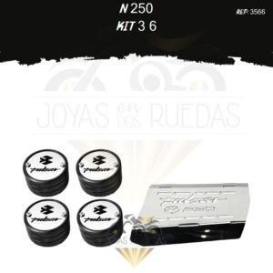 N 250 kit Spools Sliders eje protector exosto 7t