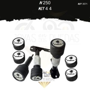 N 250 kit slider exosto Spools Sliders eje sliders