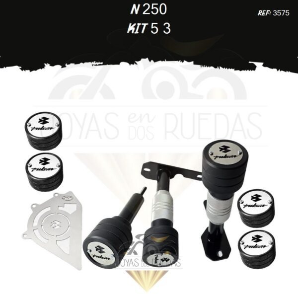 N 250 kit sliders slider exosto protector piñon
