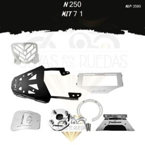 N 250 kit lujo tapa tanque lujo pata gato