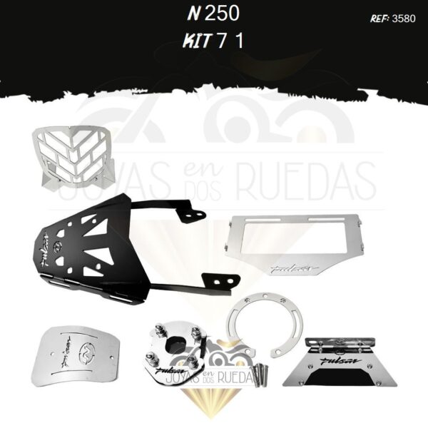 N 250 kit lujo tapa tanque lujo pata gato
