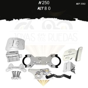 N 250 kit lujo guardabarro protector bomba delantera