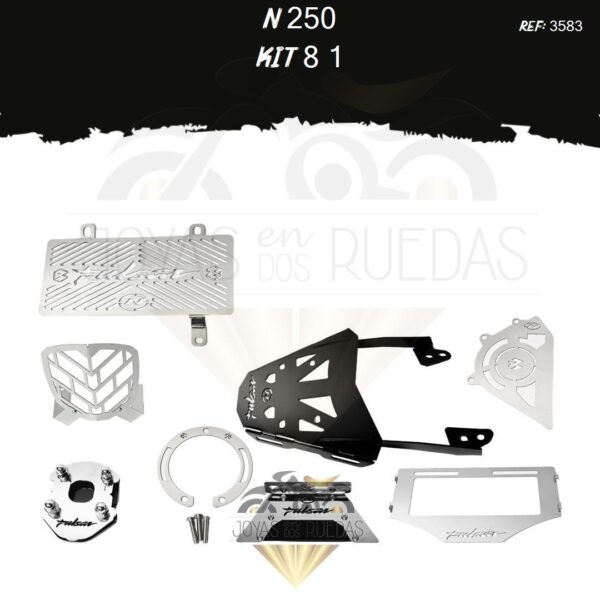 N 250 kit protector piñon lujo pata gato monoshock
