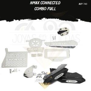 Nmax Connected kit sliders lujo pata gato radiador t19