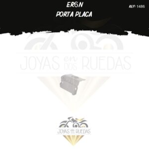 motos ER6N portaplaca