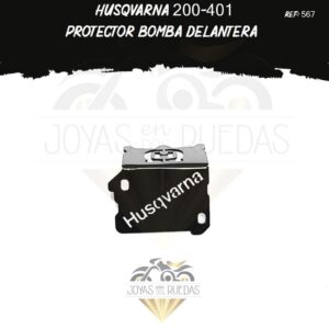 motos Husqvarna 200-401 protector bomba delantera