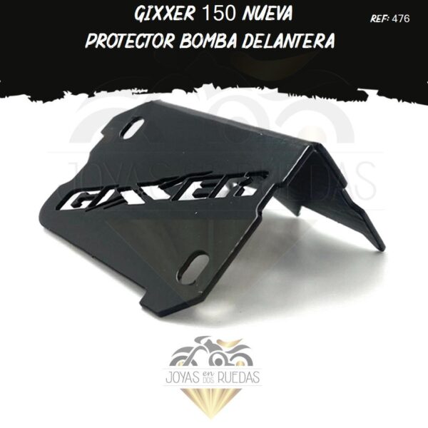 lujo Gixxer 150 nueva protector bomba delantera