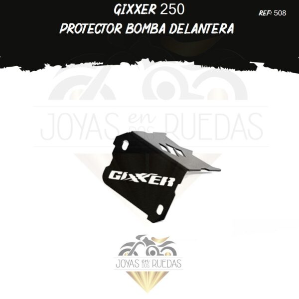 pieza Gixxer 250 protector bomba delantera