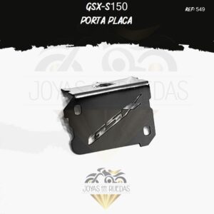 motos GSX-S150 portaplaca
