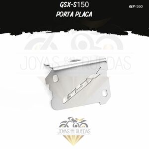 GSX-S150 lujos portaplaca