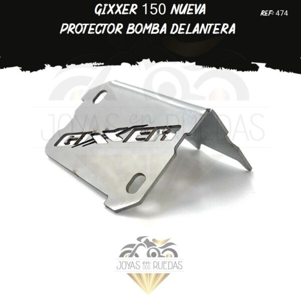 piezas Gixxer 150 nueva protector bomba delantera