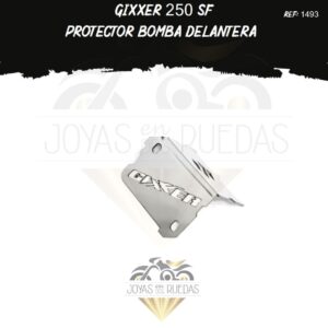 piezas Gixxer 250 sf protector bomba delantera