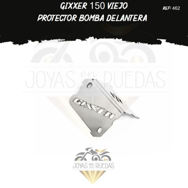 partes Gixxer 150 viejo protector bomba delantera