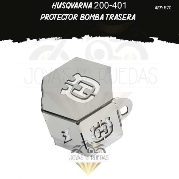 articulos Husqvarna 200-401 protector bomba trasera