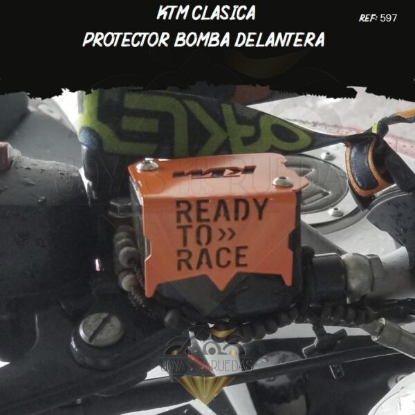articulos KTM clasica protector bomba delantera