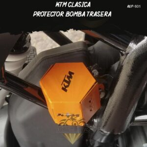 partes KTM clasica protector bomba trasera