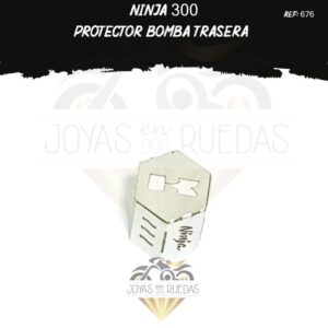 motos Ninja 300 protector bomba trasera